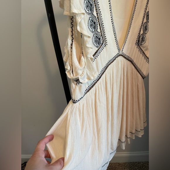 Free People shirt with pockets Medium - Picture 3 of 4